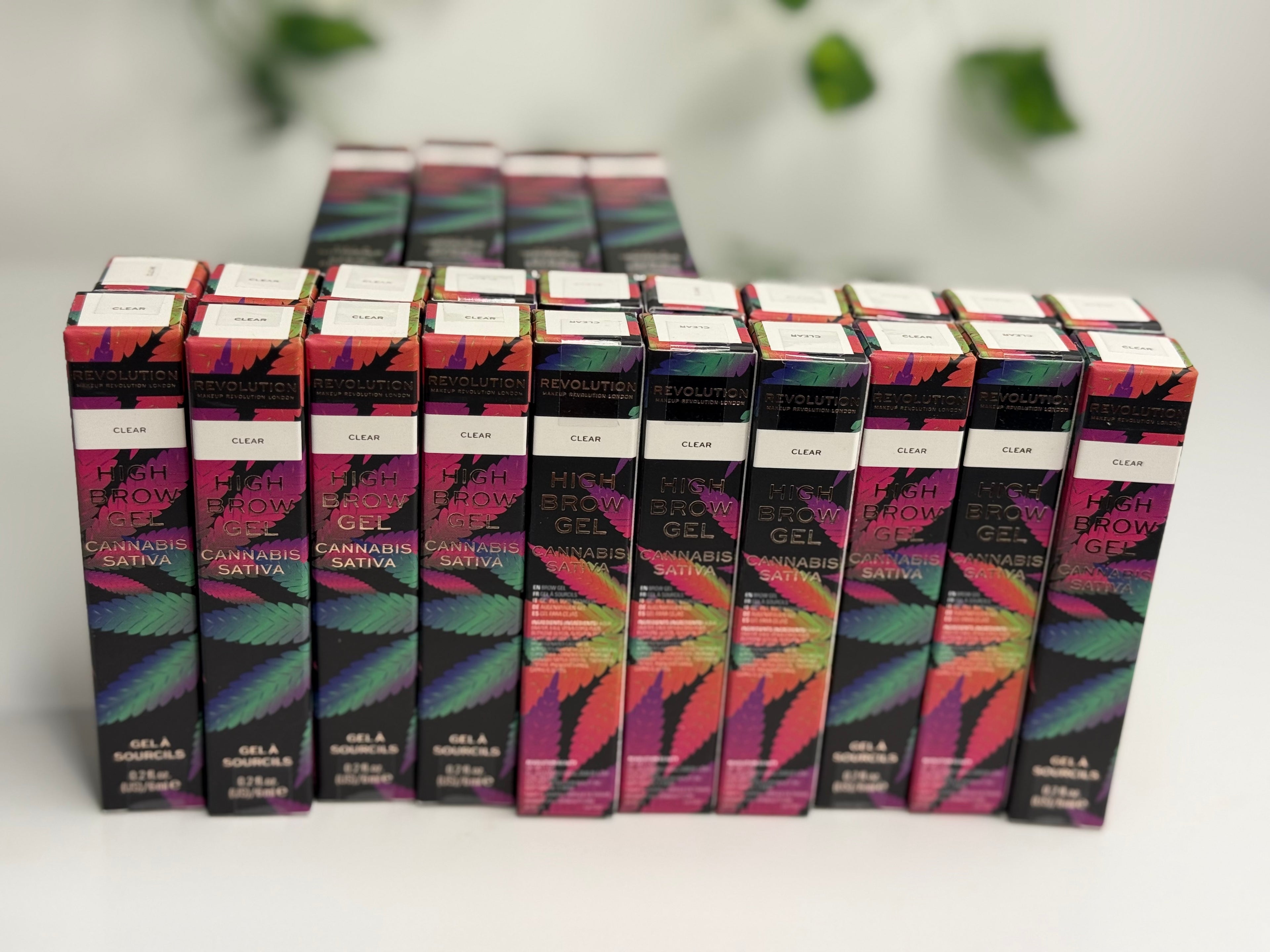 REVOLUTION HIGH BROW GEL CLEAR  2 PACK