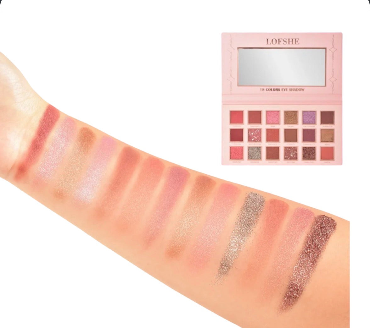 LOFSHE 18 COLORS EYESHADOW PALETTE