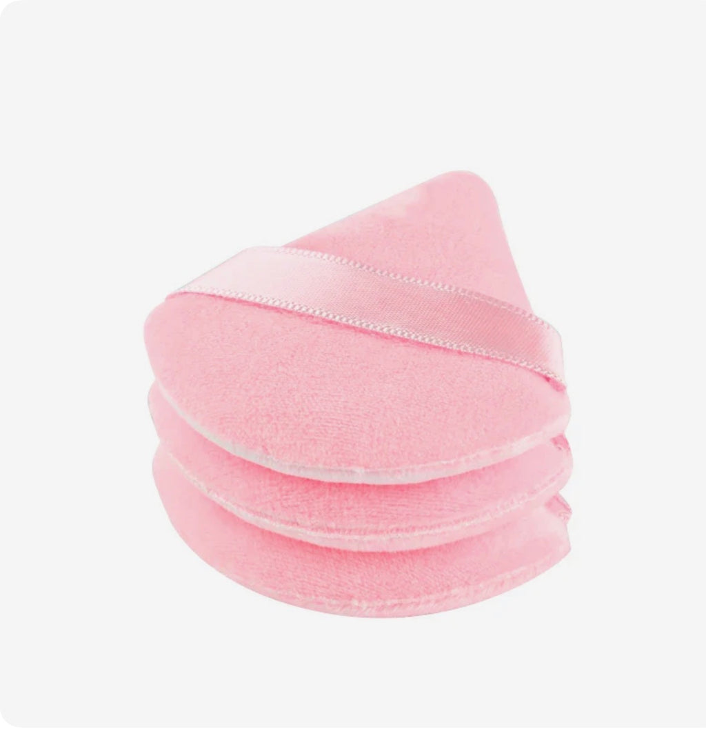 Pink POWDER PUFF PACK OF 3